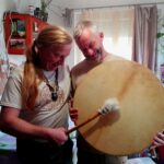 Nasza pierwsza wyprawa po bęben.