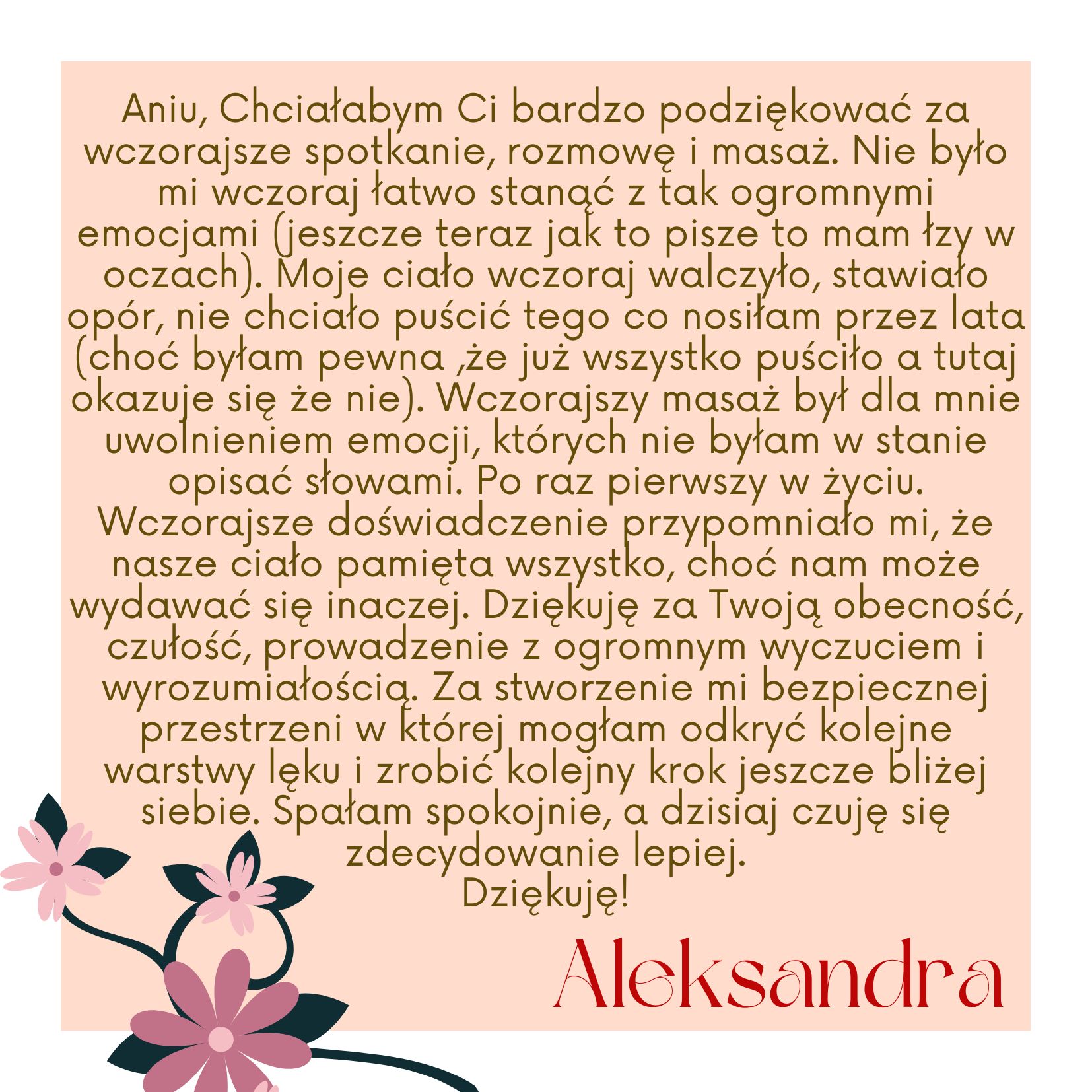 kurs masażu Lomi Lomi Nui