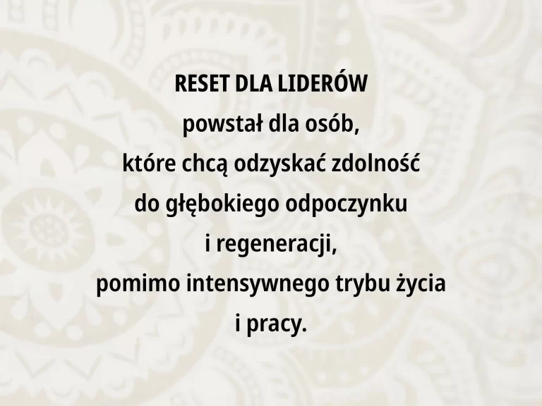 reset dla liderów 3